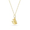 Złoty naszyjnik znak zodiaku Wodnik łańcuszek zawieszką Zodiak 
 Z062-333-L001-45 marko