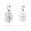 Srebrny medalik Matka Boska Cudowna pr.925 dwustronny D210-925-S marko