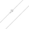 Łańcuszek z białego złota ankier diamentowany pr.585 L006-585 marko