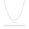 Łańcuszek z białego złota ankier diamentowany pr.585 L006-585 marko