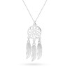Srebrny naszyjnik łapacz snów Dreamcatcher Virino N237-925-S marko