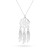 Srebrny naszyjnik łapacz snów Dreamcatcher Virino N237-925-S marko