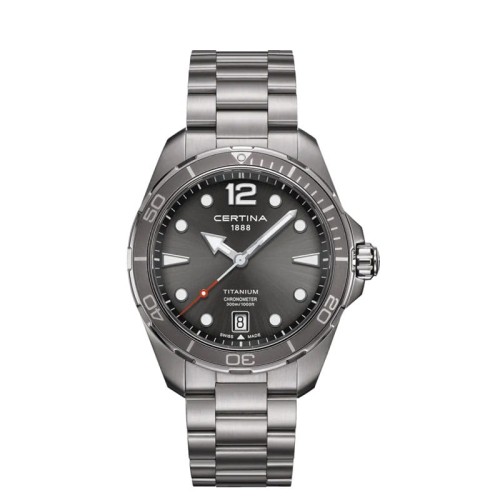 Zegarek męski Certina C0324514408700 DS Action na bransolecie