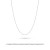 Krótki srebrny łańcuszek choker 38cm ankier  L028-925-38 marko