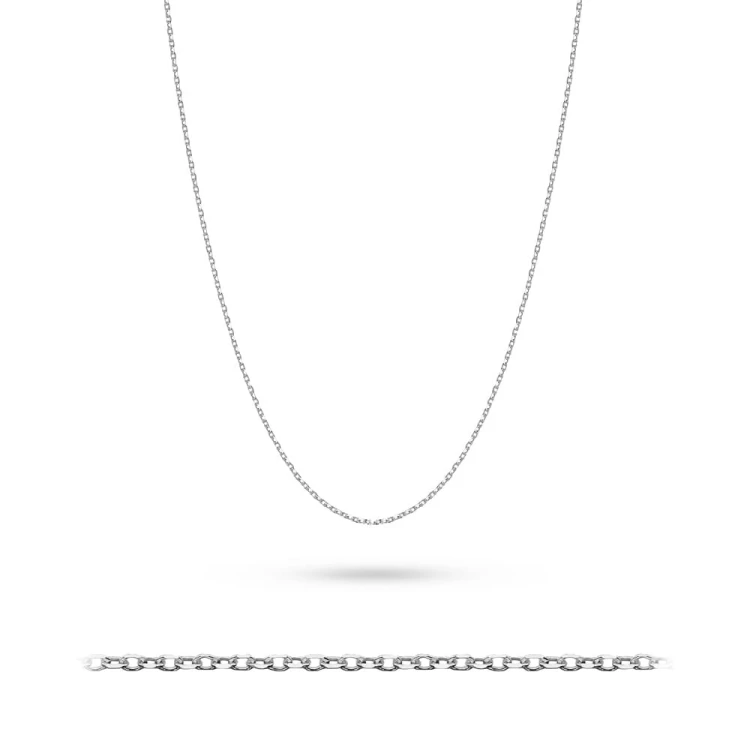 Krótki srebrny łańcuszek choker 38cm ankier  L028-925-38 marko