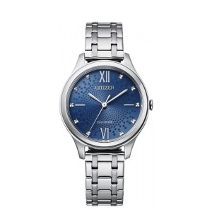 Citizen EM0500-73L zegarek damski na stalowej bransolecie