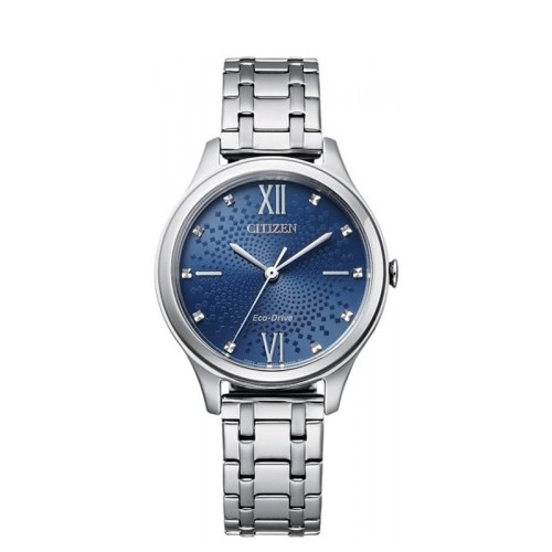 Citizen EM0500-73L zegarek damski na stalowej bransolecie