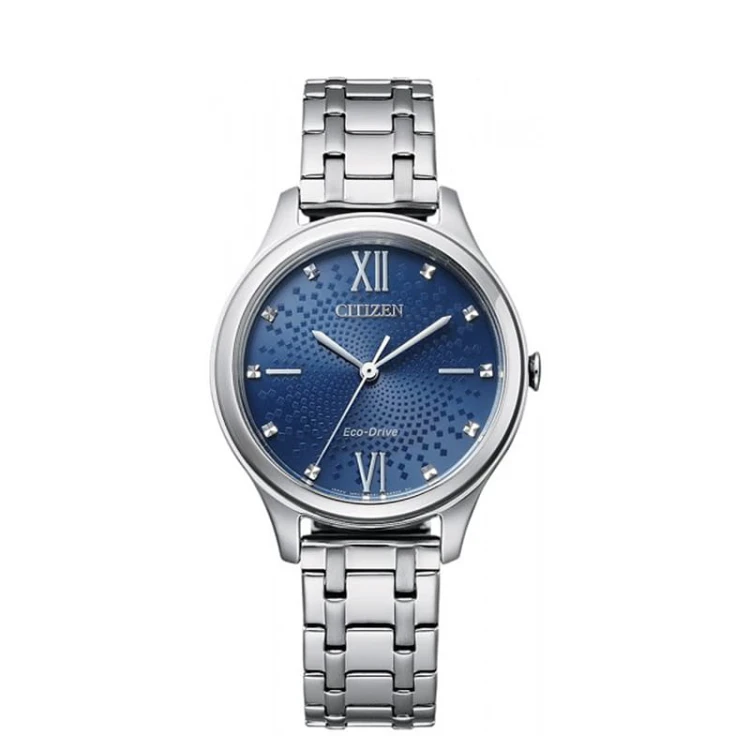 Citizen EM0500-73L zegarek damski na stalowej bransolecie