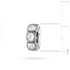Srebrna zawieszka wisiorek Charms przekładka kwadratowe cyrkonie Z595-925-S marko