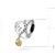 Srebrna zawieszka wisiorek Charms serce łańcuszek Keep me safe Z580-925-RS marko