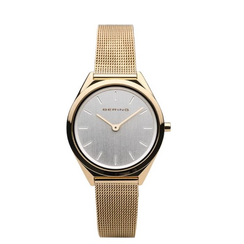 Damski zegarek Bering Classic 17031-334 na bransolecie typu mesh