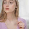 Srebrny łańcuszek z zawieszką Koziorożec konstelacja gwiazdozbiór znak zodiaku N584-925-S-KO marko