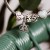 Srebrna zawieszka wisiorek Charms serce klips hamulec Z114-925-S marko
