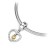 Srebrna zawieszka wisiorek Charms serce w sercu Z583-925-S marko