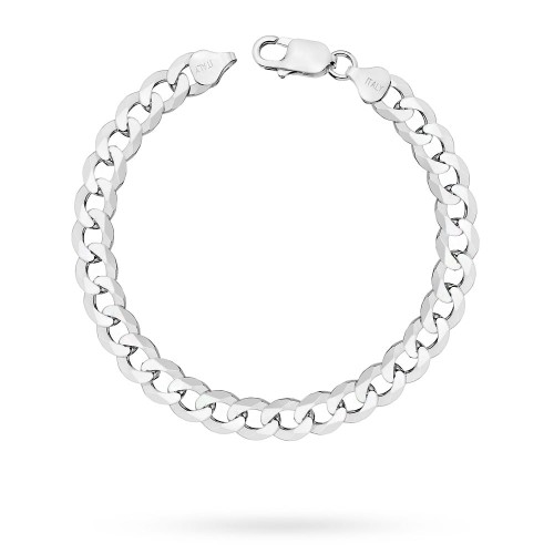 Srebrna bransoletka męska 8mm Pancerka 20cm pr.925 bransoleta B982-925-20 marko