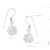 Srebrne kolczyki błyszczące kule shamballa Swarovski 8mm Soledo K1199-925 marko