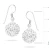 Srebrne kolczyki błyszczące kule shamballa Swarovski 12mm Soledo K1201-925 marko