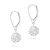 Srebrne kolczyki błyszczące kule shamballa Swarovski 8mm Soledo K1203-925 marko
