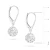 Srebrne kolczyki błyszczące kule shamballa Swarovski 8mm Soledo K1203-925 marko