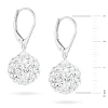 Srebrne kolczyki błyszczące kule shamballa Swarovski 12mm Soledo K1205-925 marko