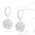 Srebrne kolczyki błyszczące kule shamballa Swarovski 14mm Soledo  K1206-925 marko