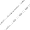 Srebrny łańcuszek męski 5,3mm Pancerka 45cm łańcuch 925 MARKO