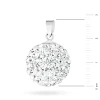 Srebrna zawieszka błyszczący koralik shamballa Swarovski 18mm Soledo Z598-925 marko
