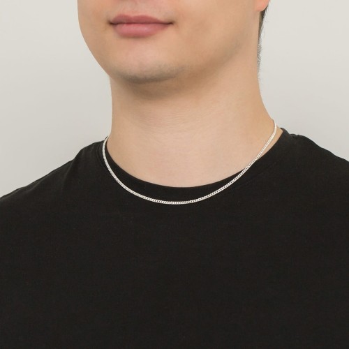 Srebrny łańcuszek Pancerka pr 925