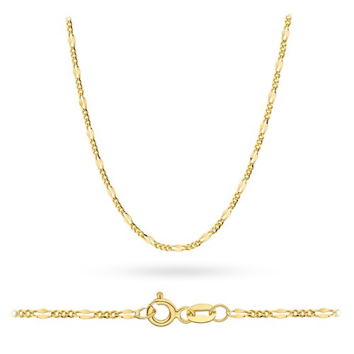 Złoty łańcuszek figaro gucci
