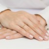 Pozłacany delikatny pierścionek z szampańskimi cyrkoniami JP051-925-PZ marko