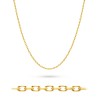 Złoty łańcuszek celebrytka Ankier pr.585 46cm L030-585-46 marko