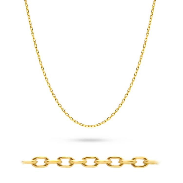 Złoty łańcuszek celebrytka Ankier pr.585 46cm L030-585-46 marko