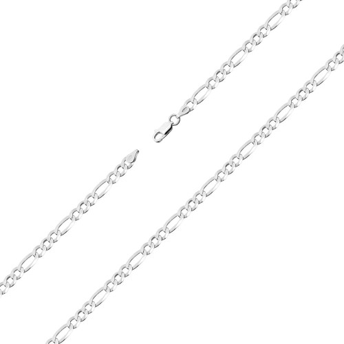 Srebrny łańcuszek męski Figaro 45cm pr.925 L099-925-45 marko
