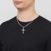 Srebrny krzyżyk z Jezusem próba 925 D401-925-S marko