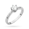 Okazały pierścionek z białego złota z brylantem 0,50ct Klasyka W563-B585-B0.50 marko