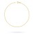 Złota bransoletka na nogę kostkę lisi ogon diamentowany Spiga 25cm BN064-333 marko