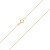 Złoty łańcuszek diamentowana Kulka próba 585 L046-585 marko