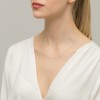 Złoty łańcuszek diamentowana Kulka próba 585 L046-585 marko długość 45cm