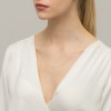 Złoty łańcuszek diamentowana Kulka próba 585 L046-585 marko długość 45cm