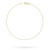 Złota bransoletka na nogę kostkę diamentowana kulka 25cm BN063-585 marko