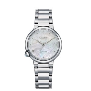 Citizen EM0910-80D zegarek damski na stalowej bransolecie