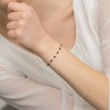 Złota bransoletka różne łańcuszki czarne i złote koraliki Kleur 
 B1134-585-CZ marko