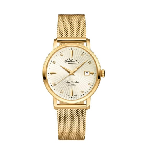 Zegarek damski Atlantic 29355.45.37 z brylantami MARKO