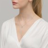Srebrny naszyjnik łańcuszek z zawieszką literka Z Imiona N773-925-S-W marko