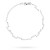 Bransoletka ślubna z kryształami Swarovski srebro 925 BR693 marko