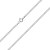 Srebrny łańcuszek 2,5mm Pancerka 45cm pr.925 L222-925-45 marko