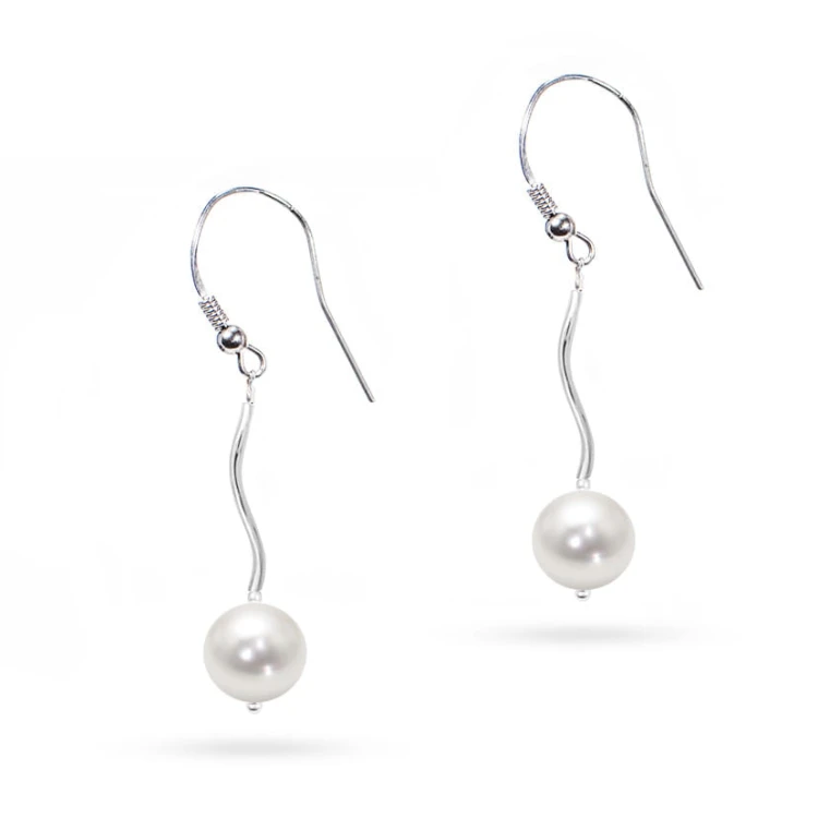 Kolczyki Swarovski perełki wiszące KW026 marko