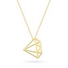 Złoty naszyjnik Celebrytka diament Fancy grawer gratis Z221-333-L039 marko