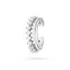 Srebrny kolczyk nausznica nakładka z cyrkoniami fake piercing Soledo K230-925-S marko