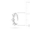Srebrny kolczyk nausznica nakładka z cyrkoniami fake piercing Soledo K233-925-S marko